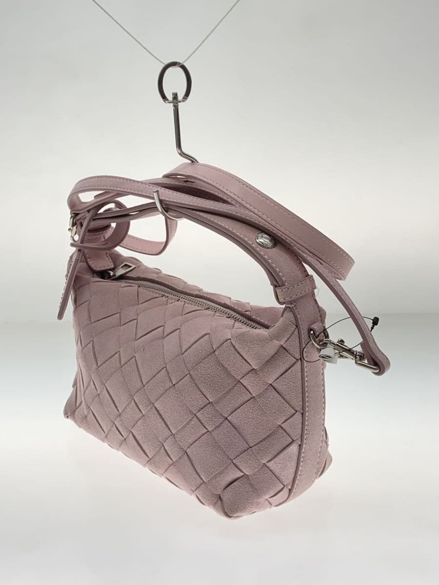 CHARLES&KEITH handbag suede PNK 2