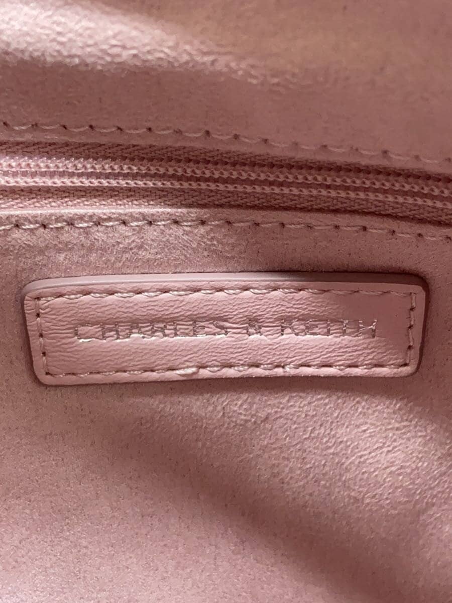 CHARLES&KEITH handbag suede PNK 5