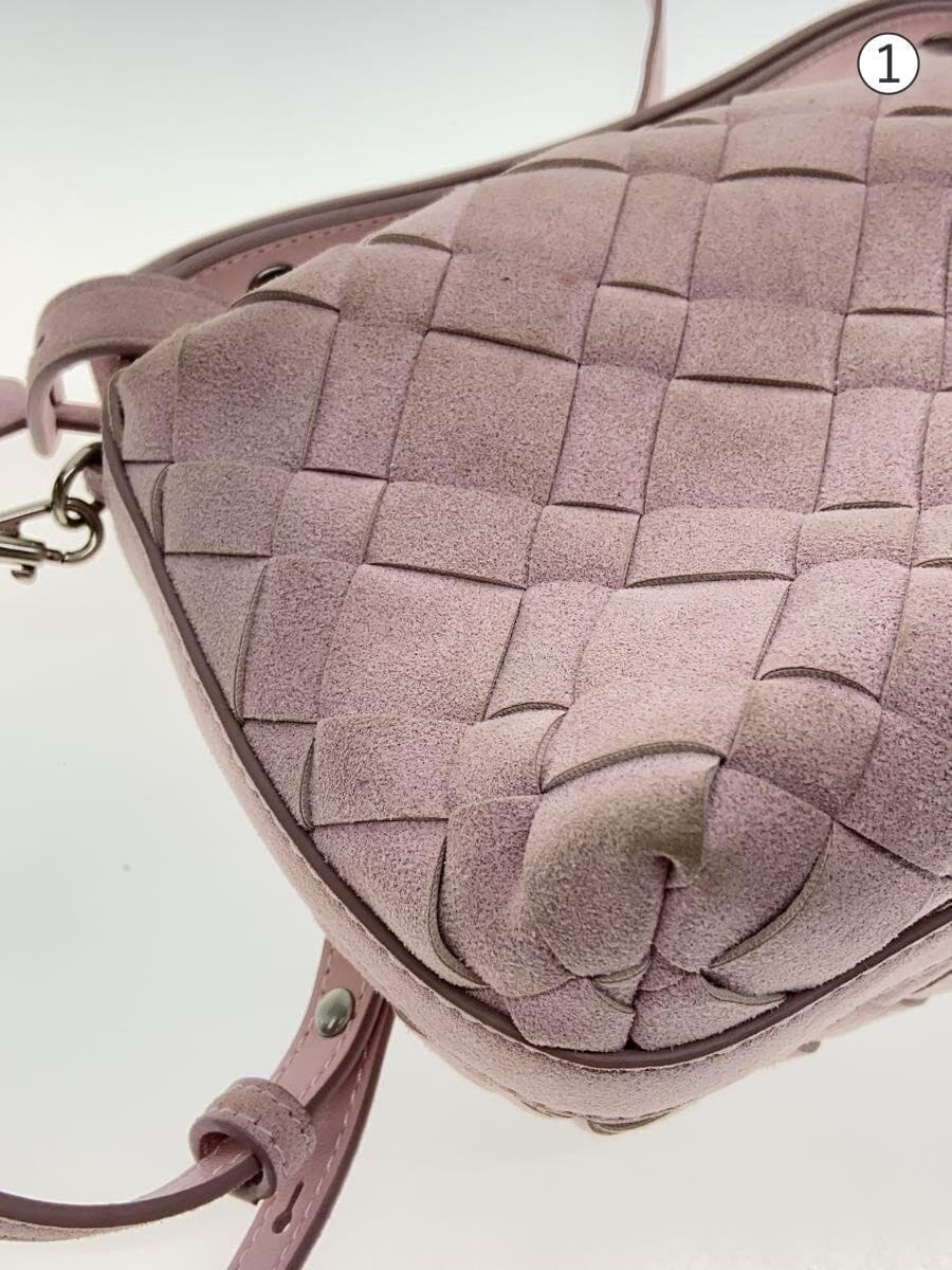 CHARLES&KEITH handbag suede PNK 7