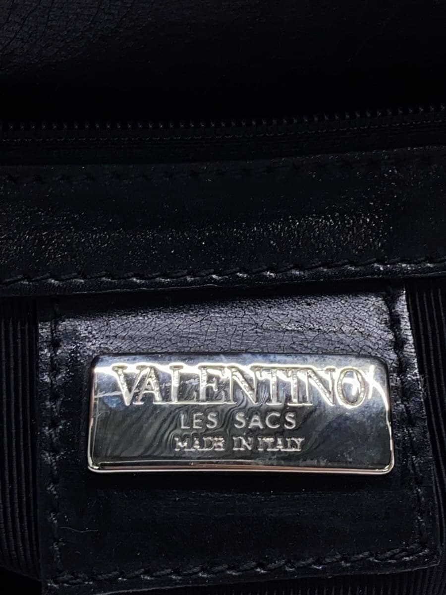 VALENTINO handbag leather black 5