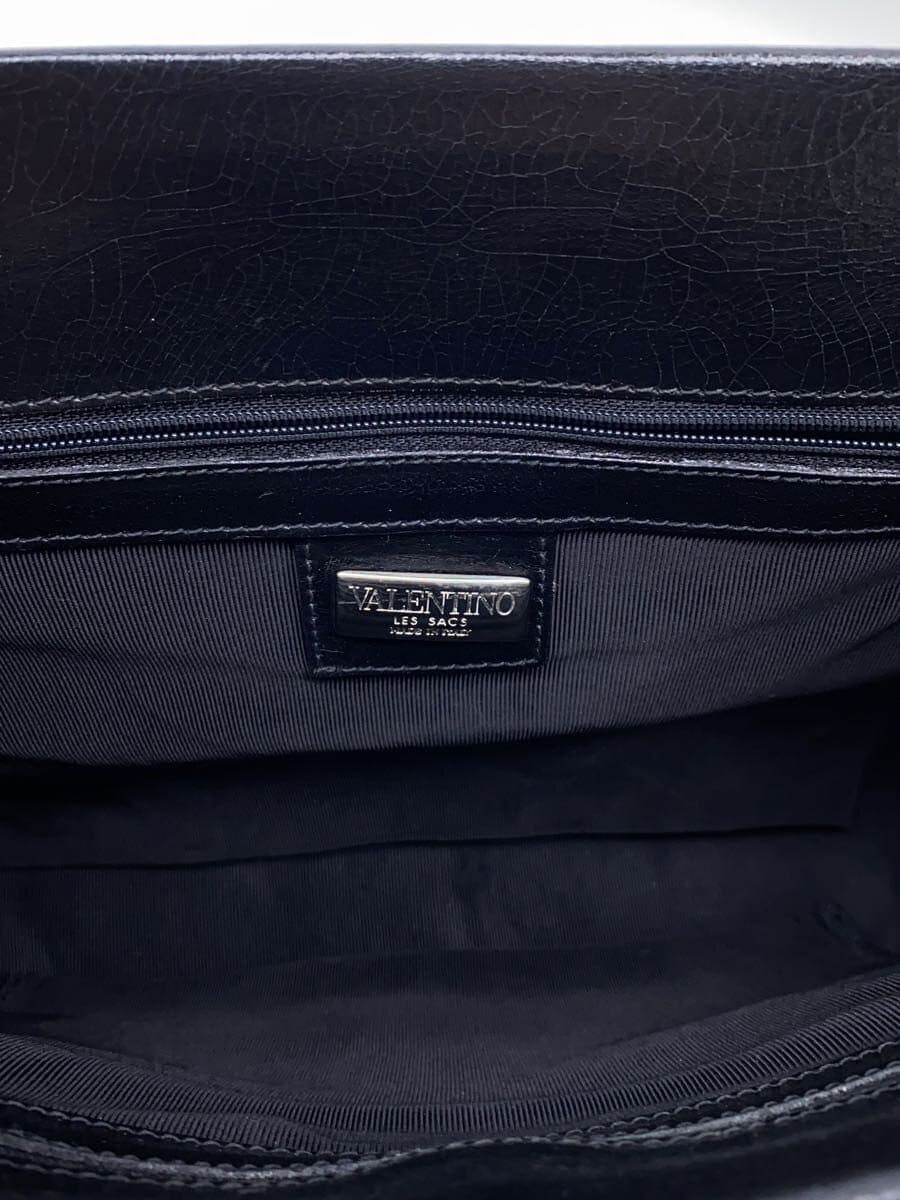 VALENTINO handbag leather black 6