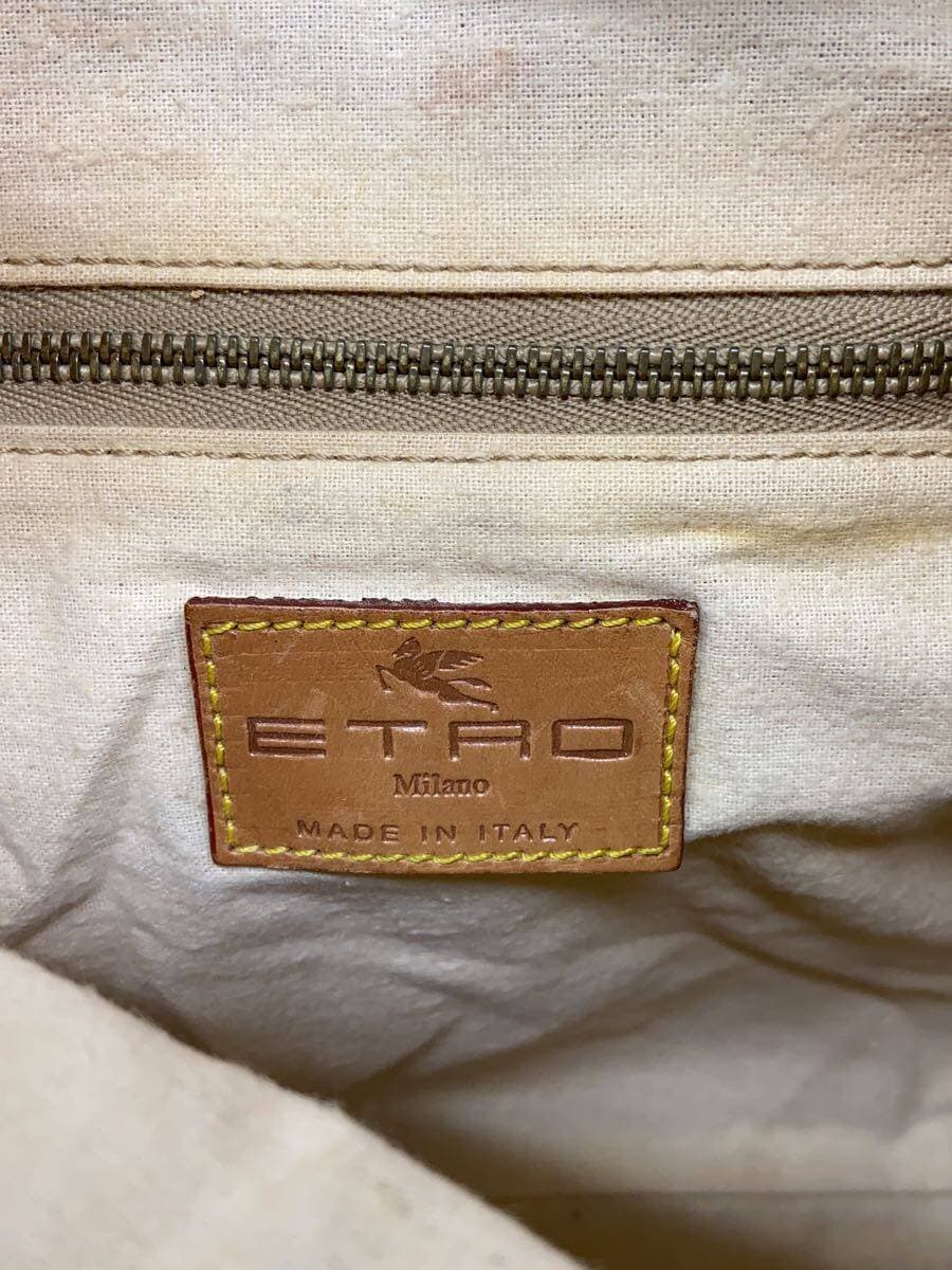 ETRO shoulder bag leather BRD paisley 5