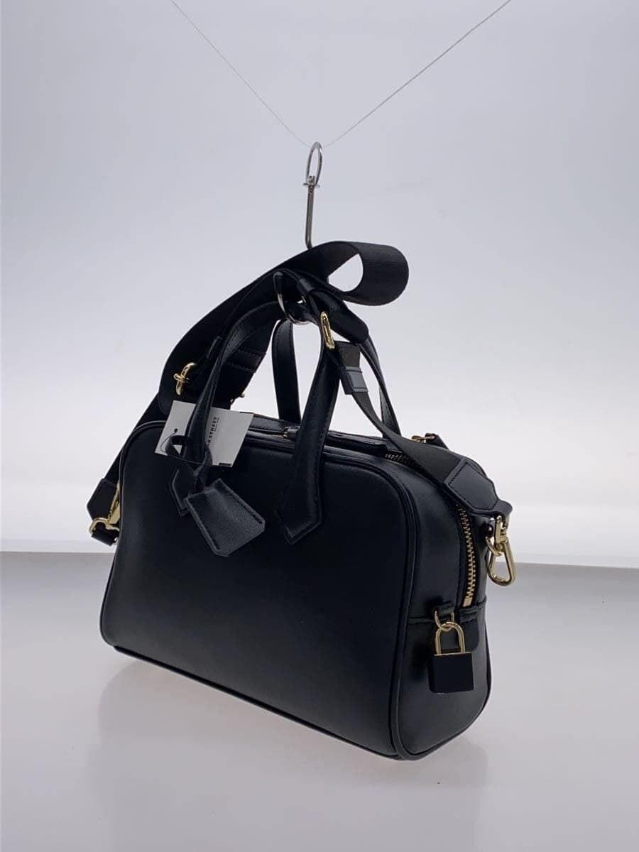 Mica della Valle shoulder bag leather BLK 2