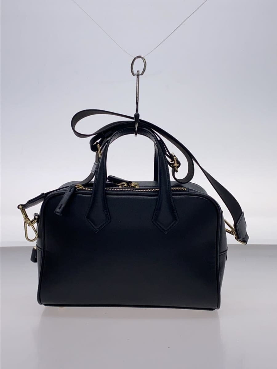 Mica della Valle shoulder bag leather BLK 3