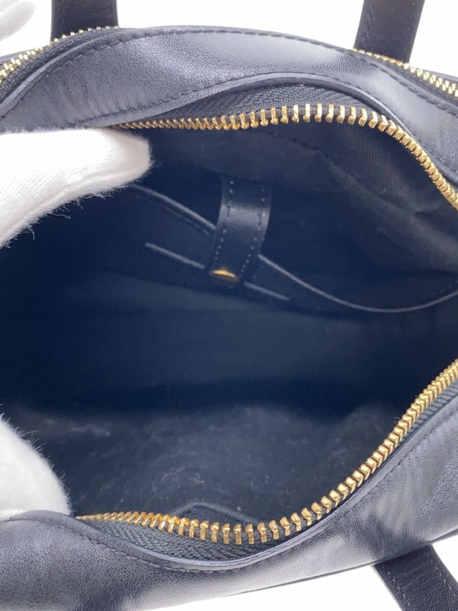 Mica della Valle shoulder bag leather BLK 6