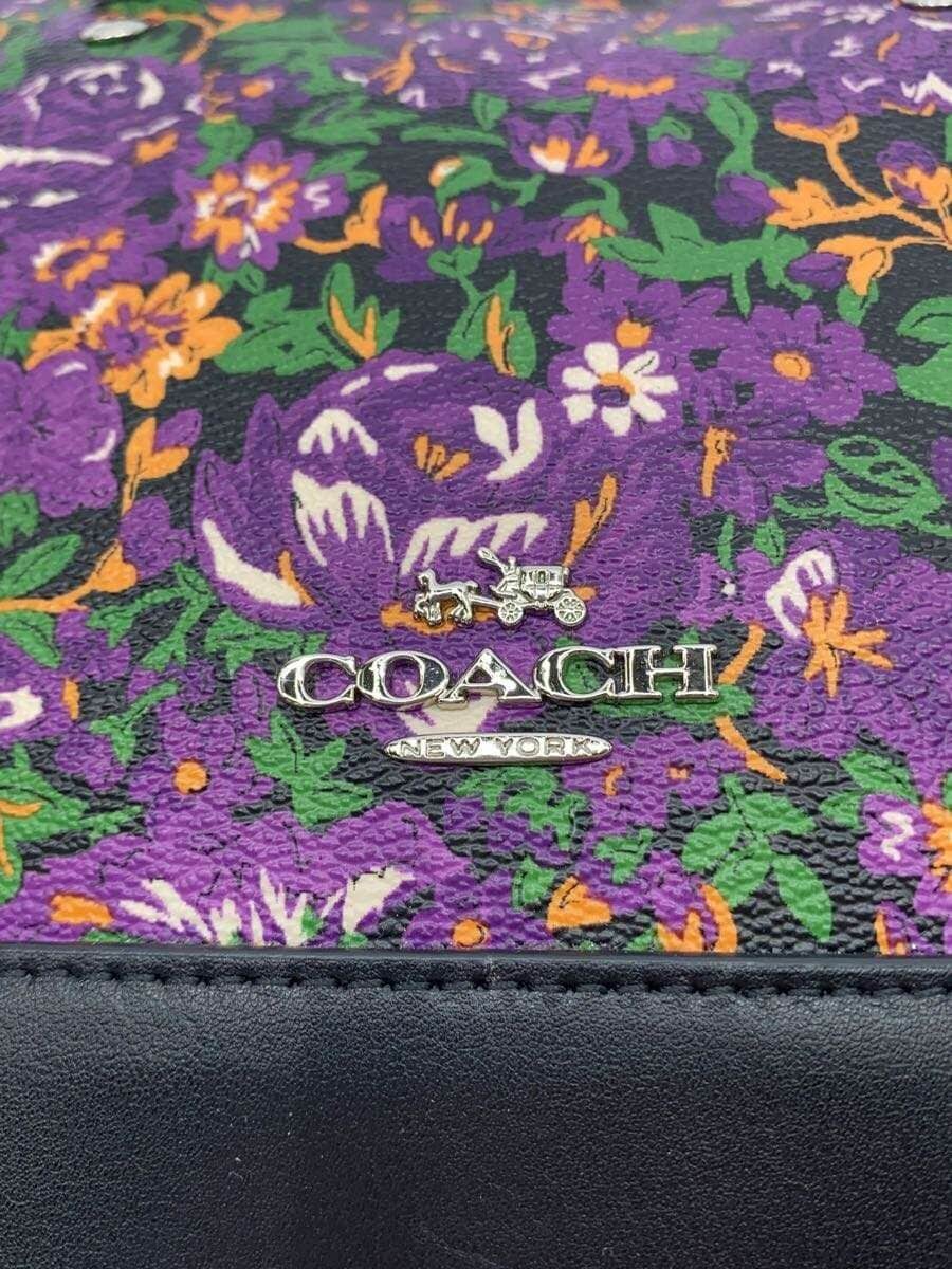 COACH handbag PVC PUP all-over pattern F57523 5