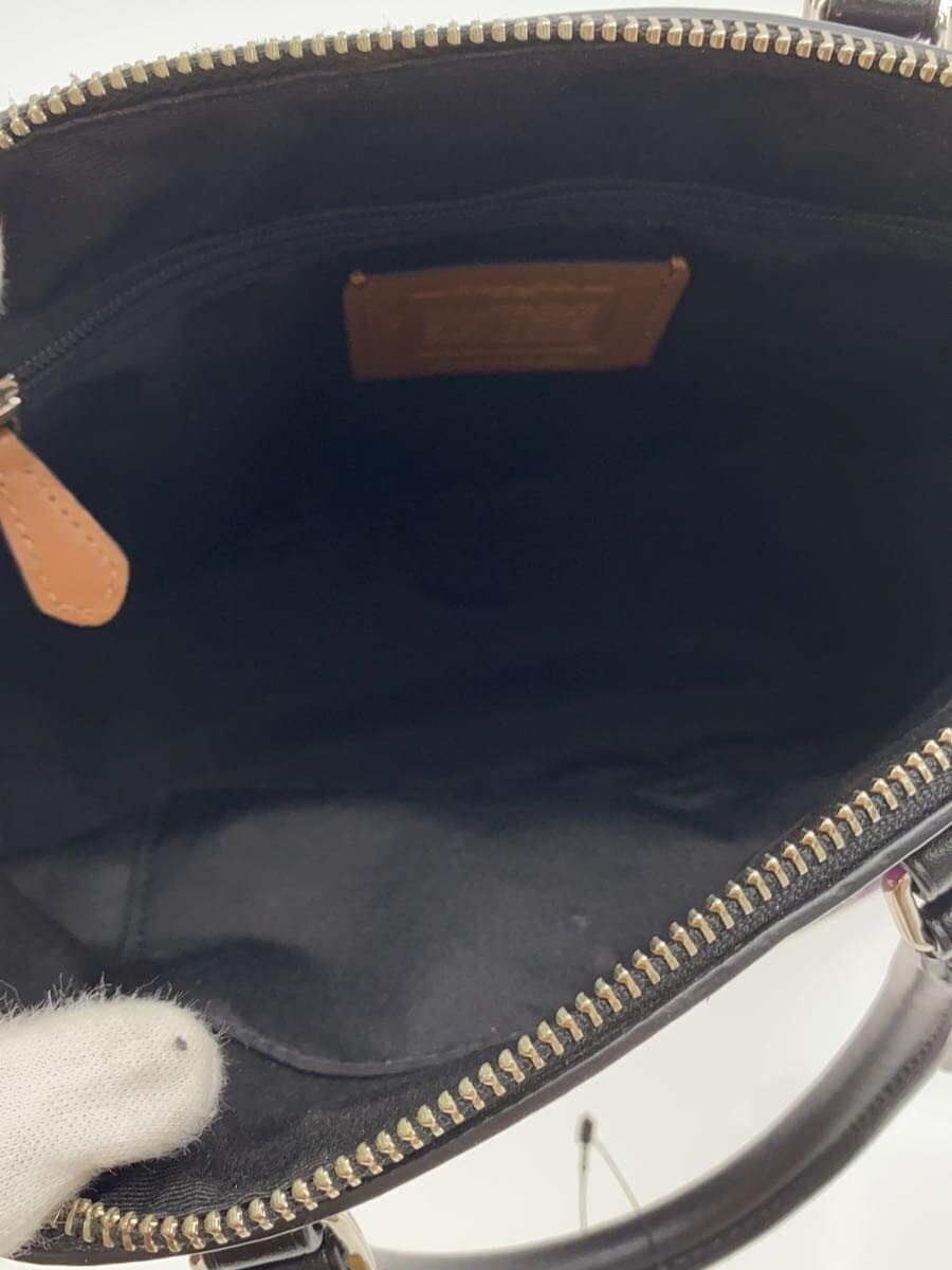 COACH handbag PVC PUP all-over pattern F57523 6