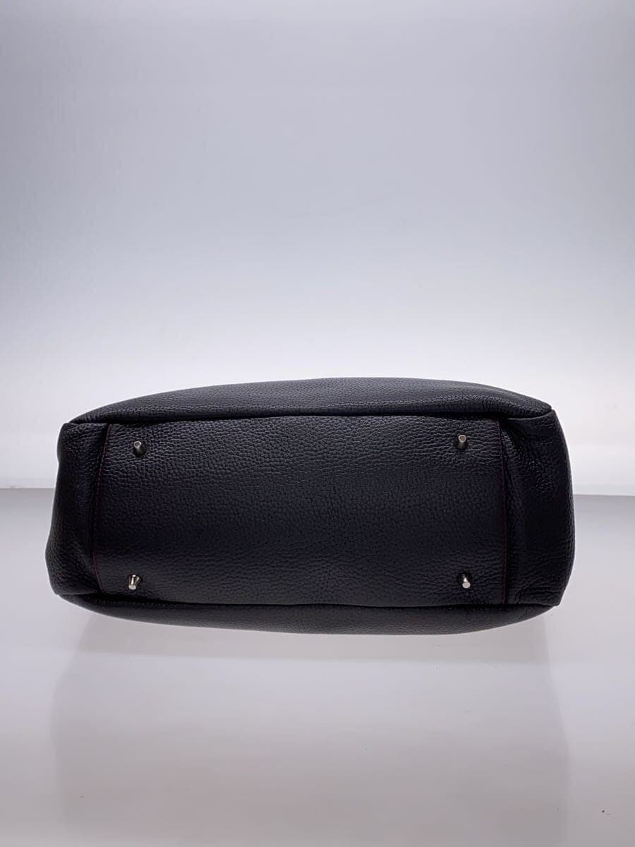 FURLA tote bag leather BRW plain 4