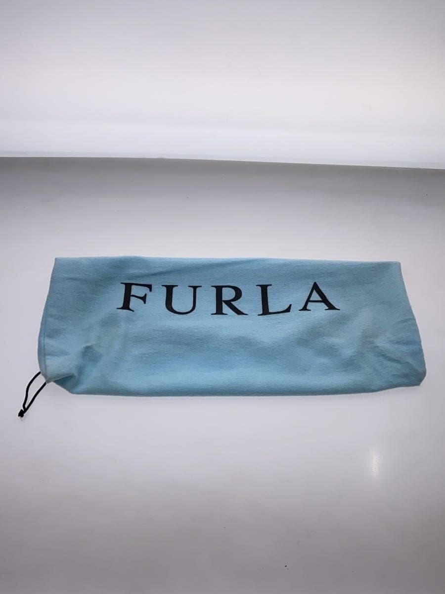 FURLA tote bag leather BRW plain 7