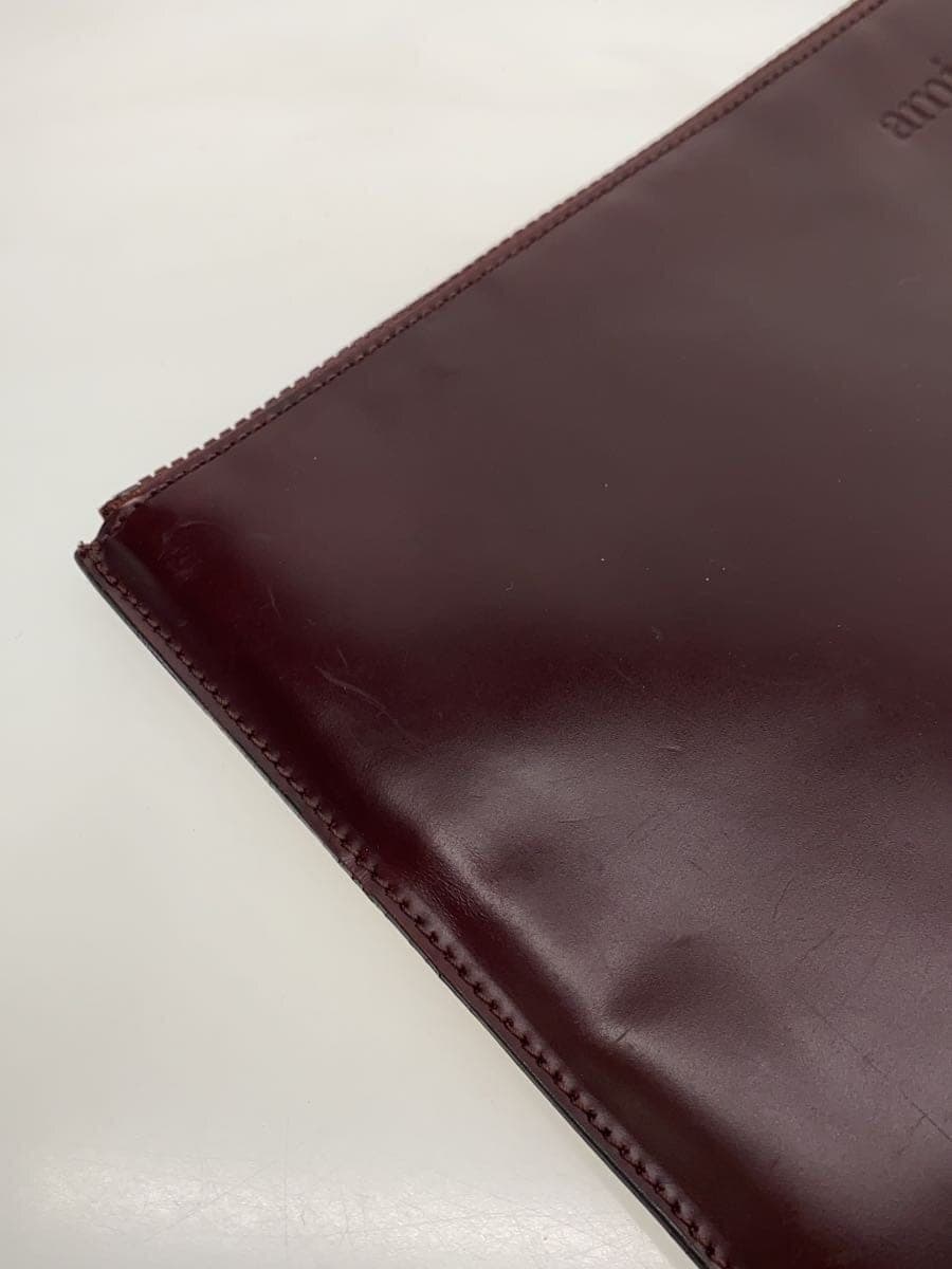 AMI PARIS clutch bag leather BRD 8