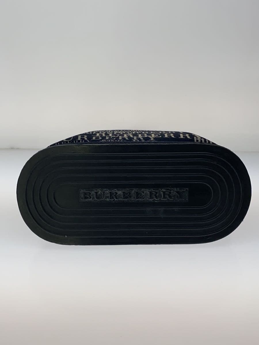 BURBERRY Tote Bag Canvas NVY All Over Pattern 4