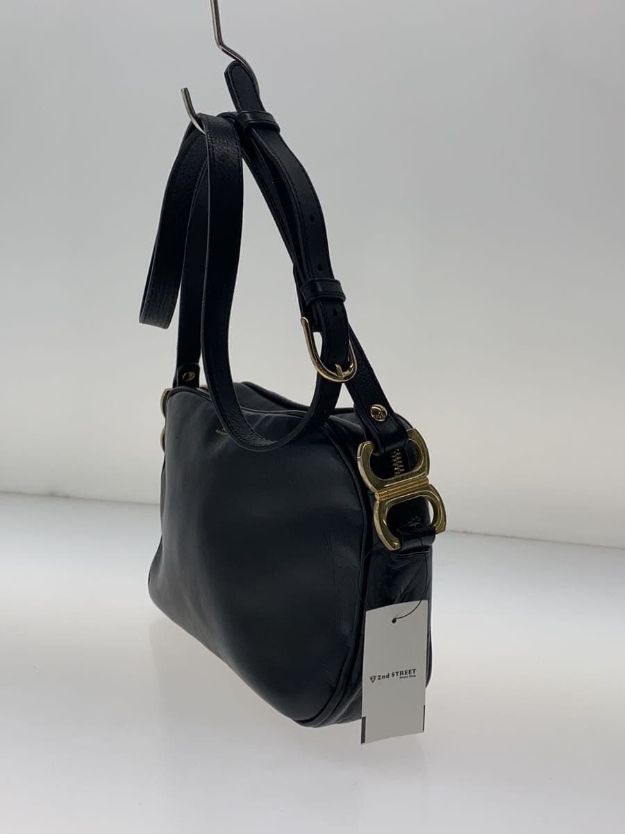 A.P.C. Shoulder Bag Leather BLK 2