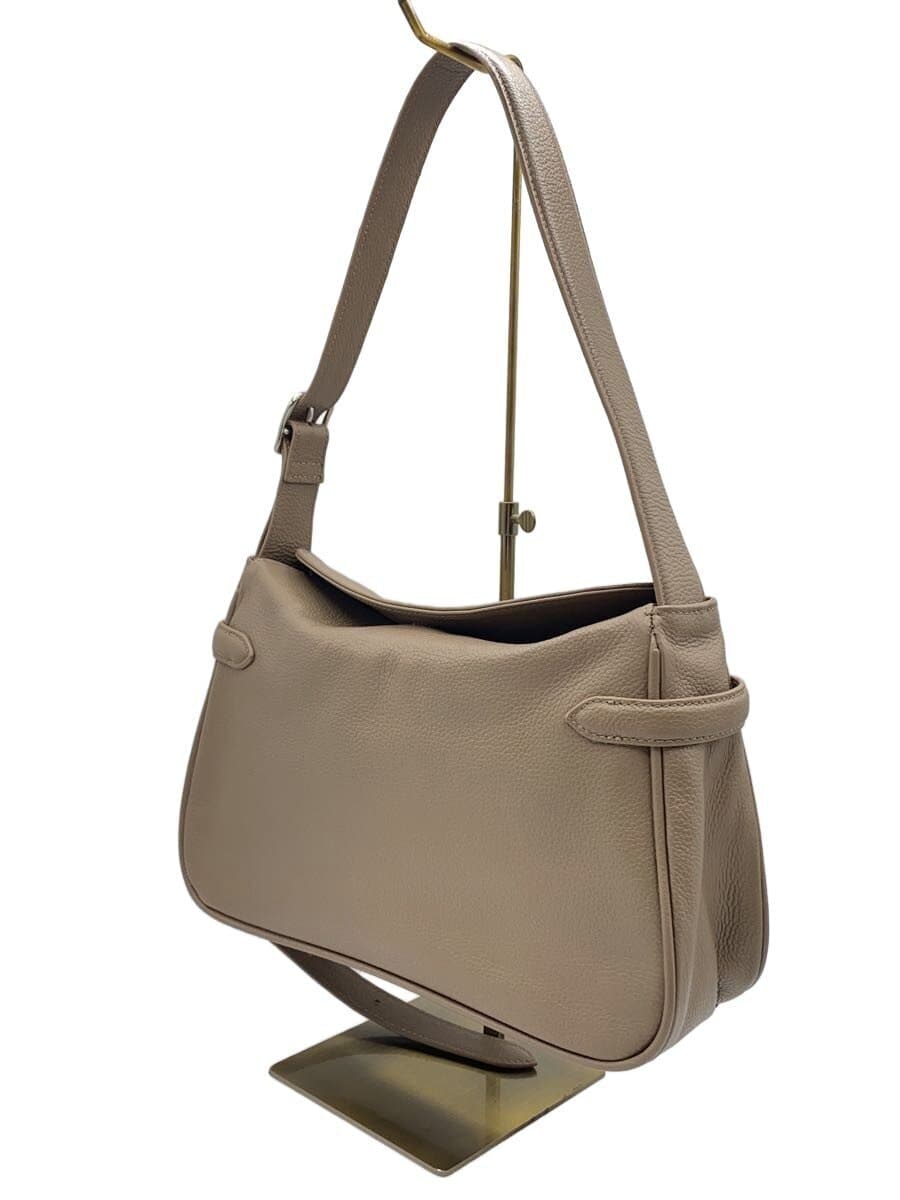 Other Brands: Hoaw. Shoulder Bag Faux Leather BEG Solid Color 2