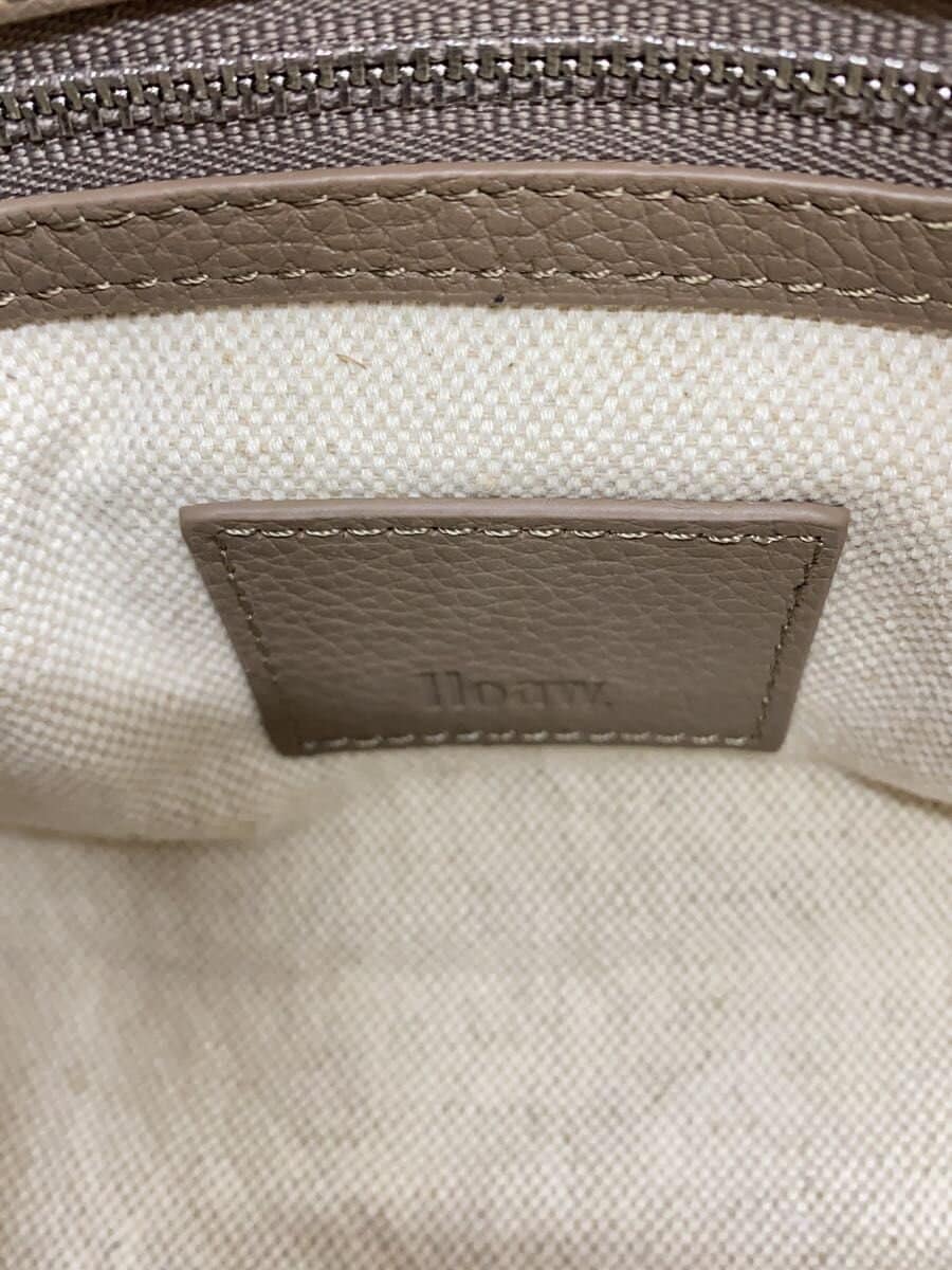 Other Brands: Hoaw. Shoulder Bag Faux Leather BEG Solid Color 5