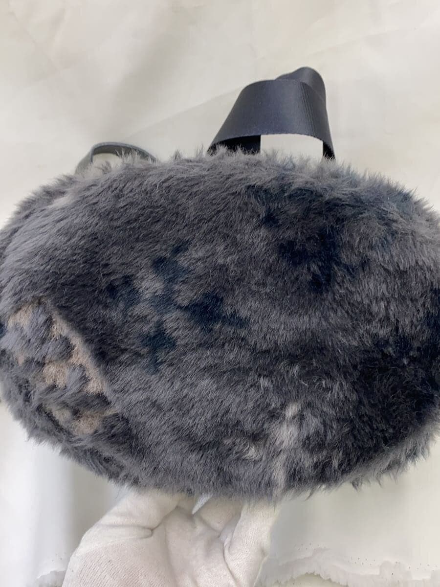 Russet Shoulder Bag Fur Gray CE-1184 4