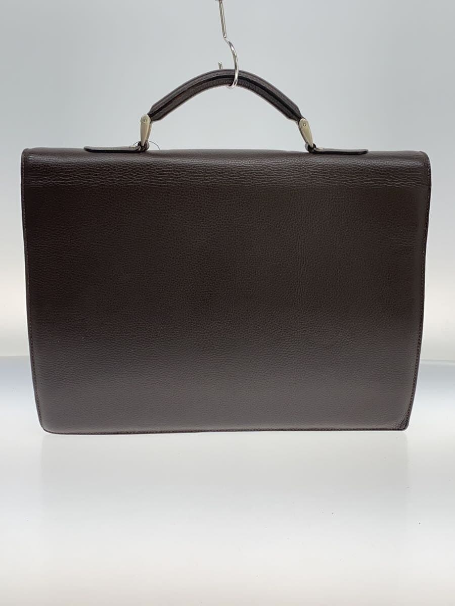 Ermenegildo Zegna Briefcase Leather BRW Solid 3