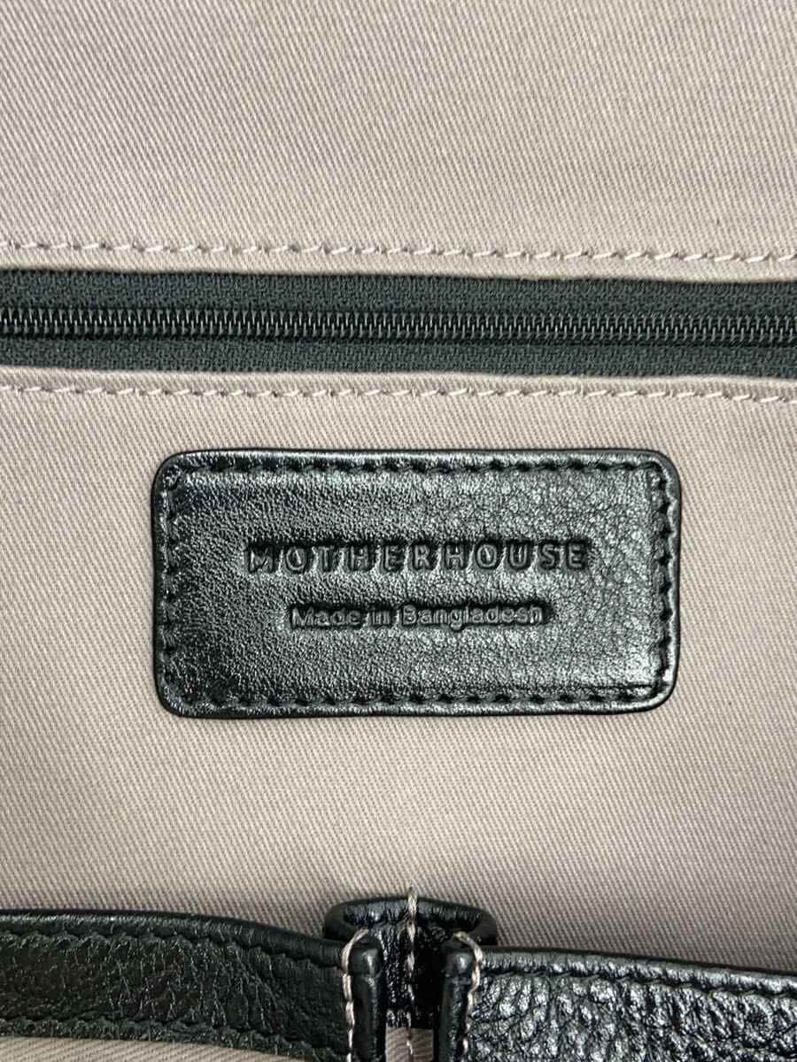 MOTHERHOUSE Backpack Leather BLK 5
