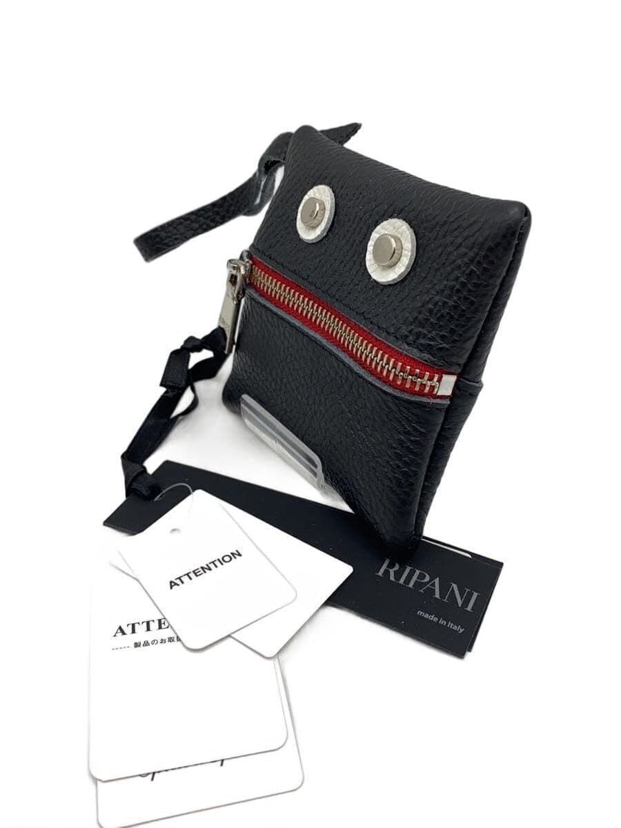 RIPANI Pouch Leather BLK 25-090-210-0066-1-0 2