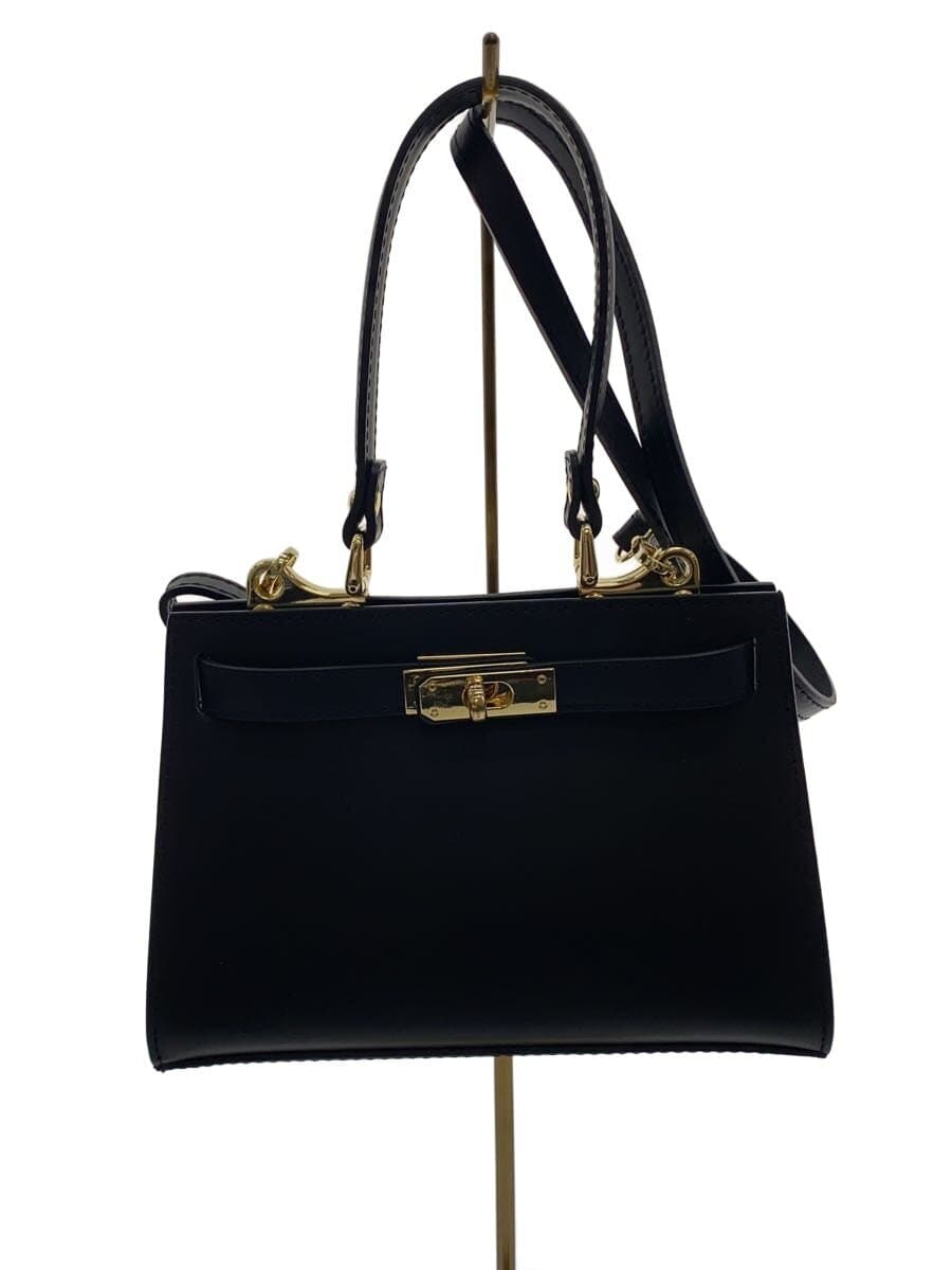 AULENTTI Handbag Leather BLK