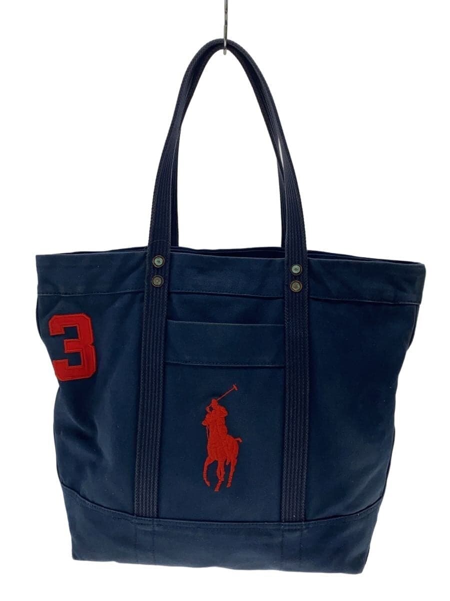 POLO RALPH LAUREN tote bag canvas NVY