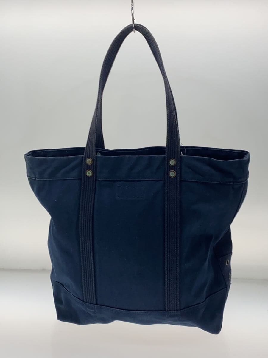 POLO RALPH LAUREN tote bag canvas NVY 3
