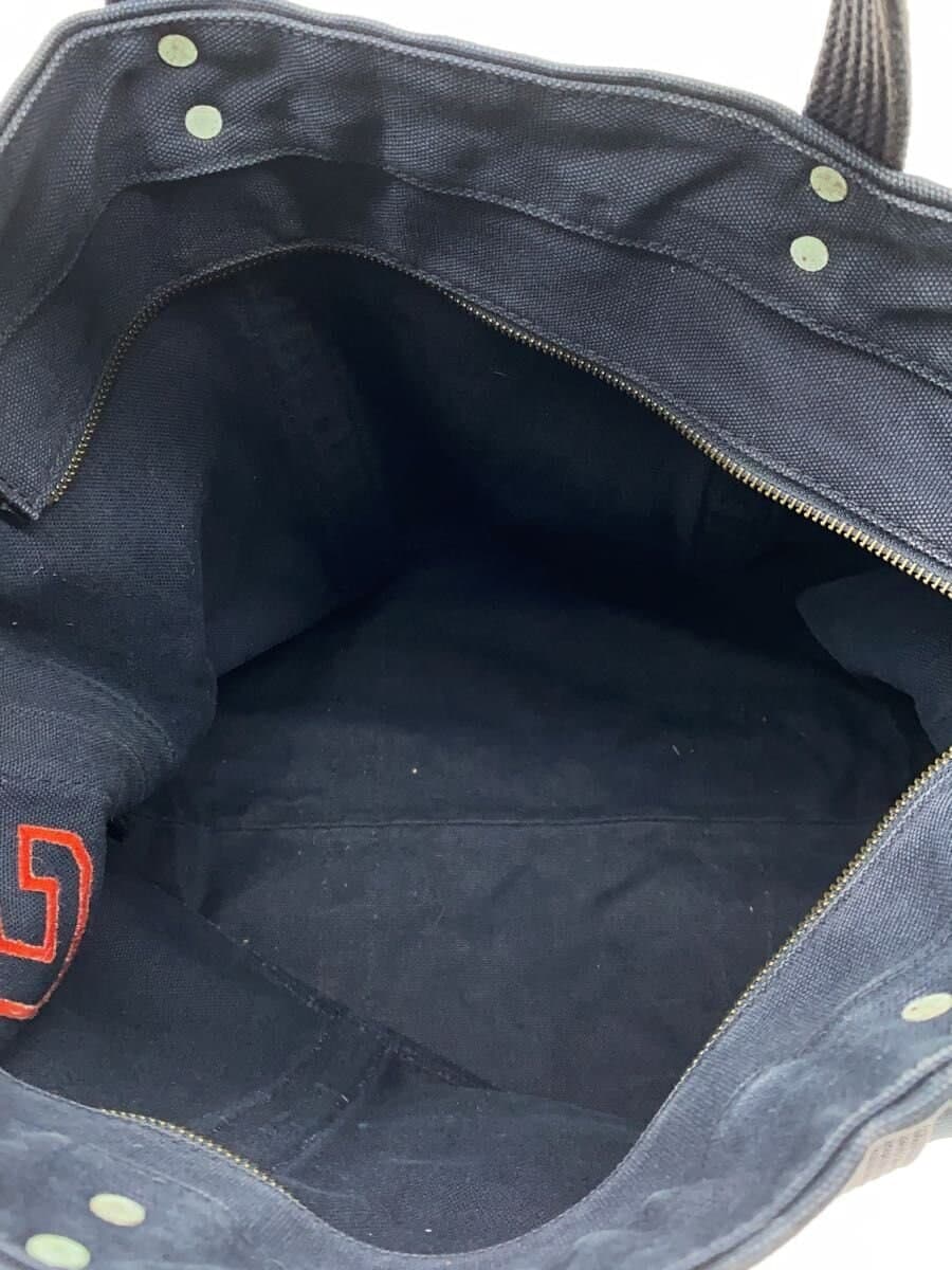 POLO RALPH LAUREN tote bag canvas NVY 5