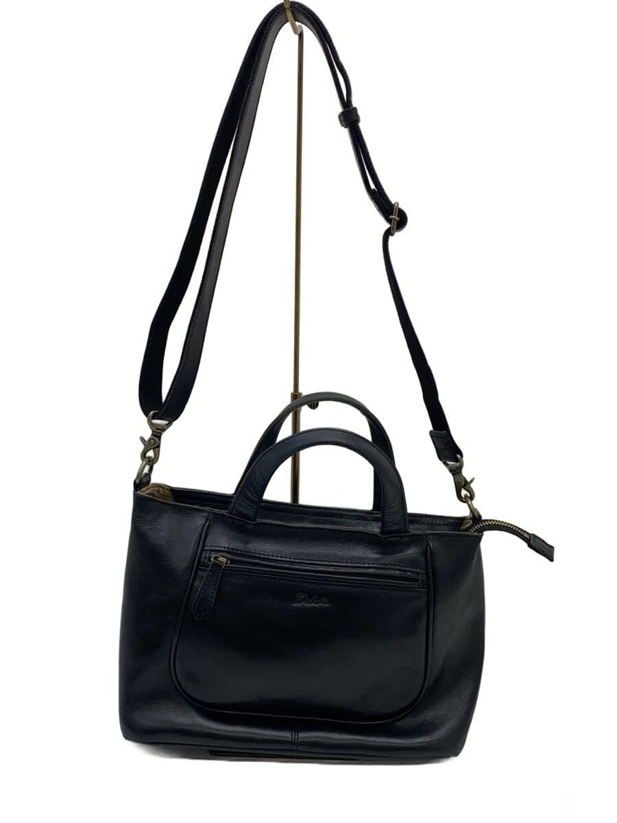 DAKOTA Shoulder Bag Leather Black