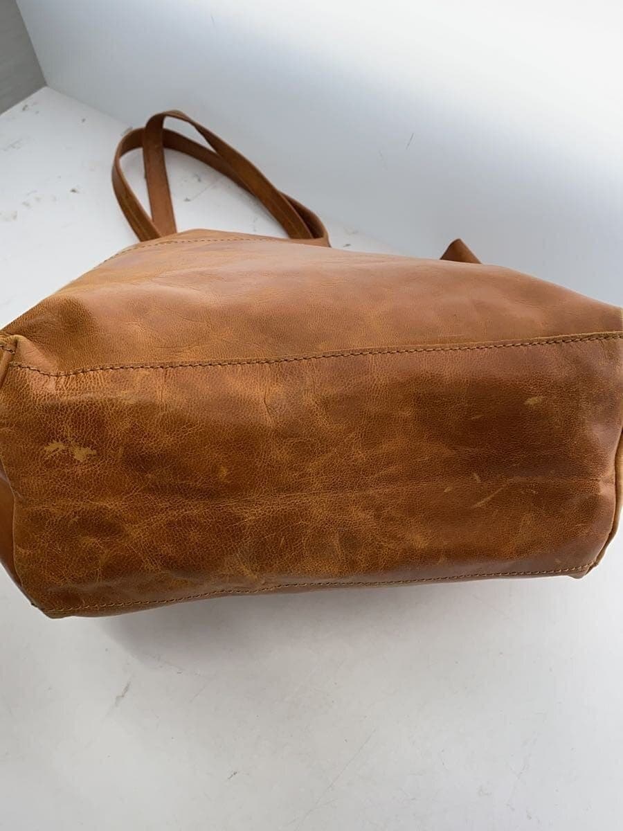 Sunny Clouds Tote Bag Leather BRW 4