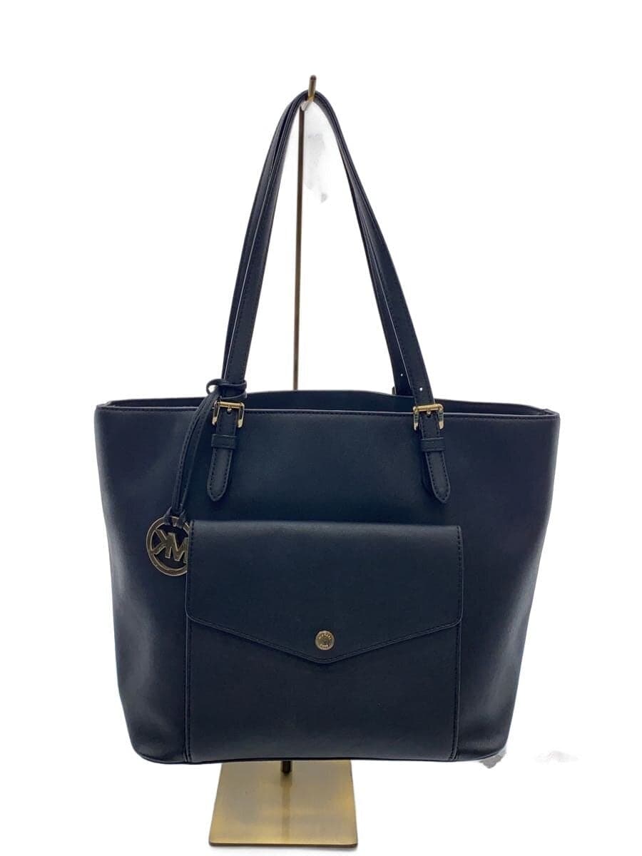 MICHAEL KORS Tote Bag Leather BLK 35S6GTTT3L