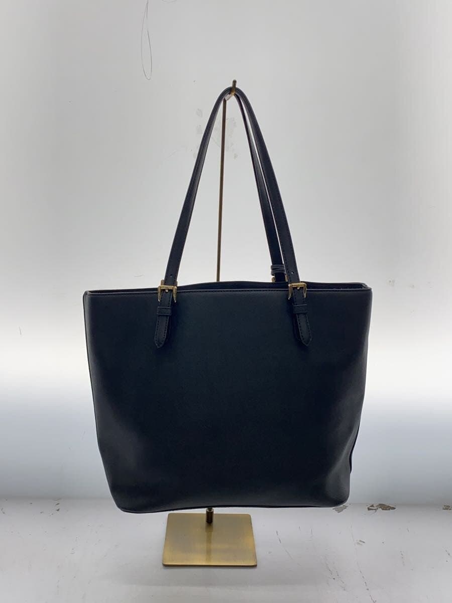 MICHAEL KORS Tote Bag Leather BLK 35S6GTTT3L 3