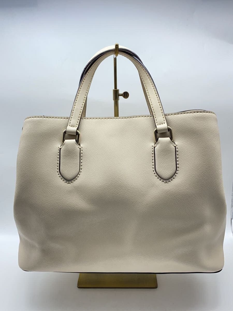 kate spade new york Handbag Leather BEG Solid WKRU3930 3