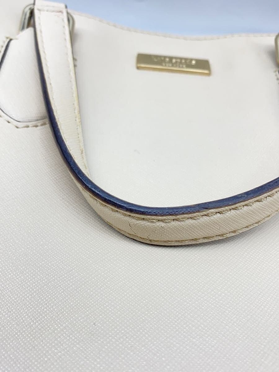 kate spade new york Handbag Leather BEG Solid WKRU3930 7