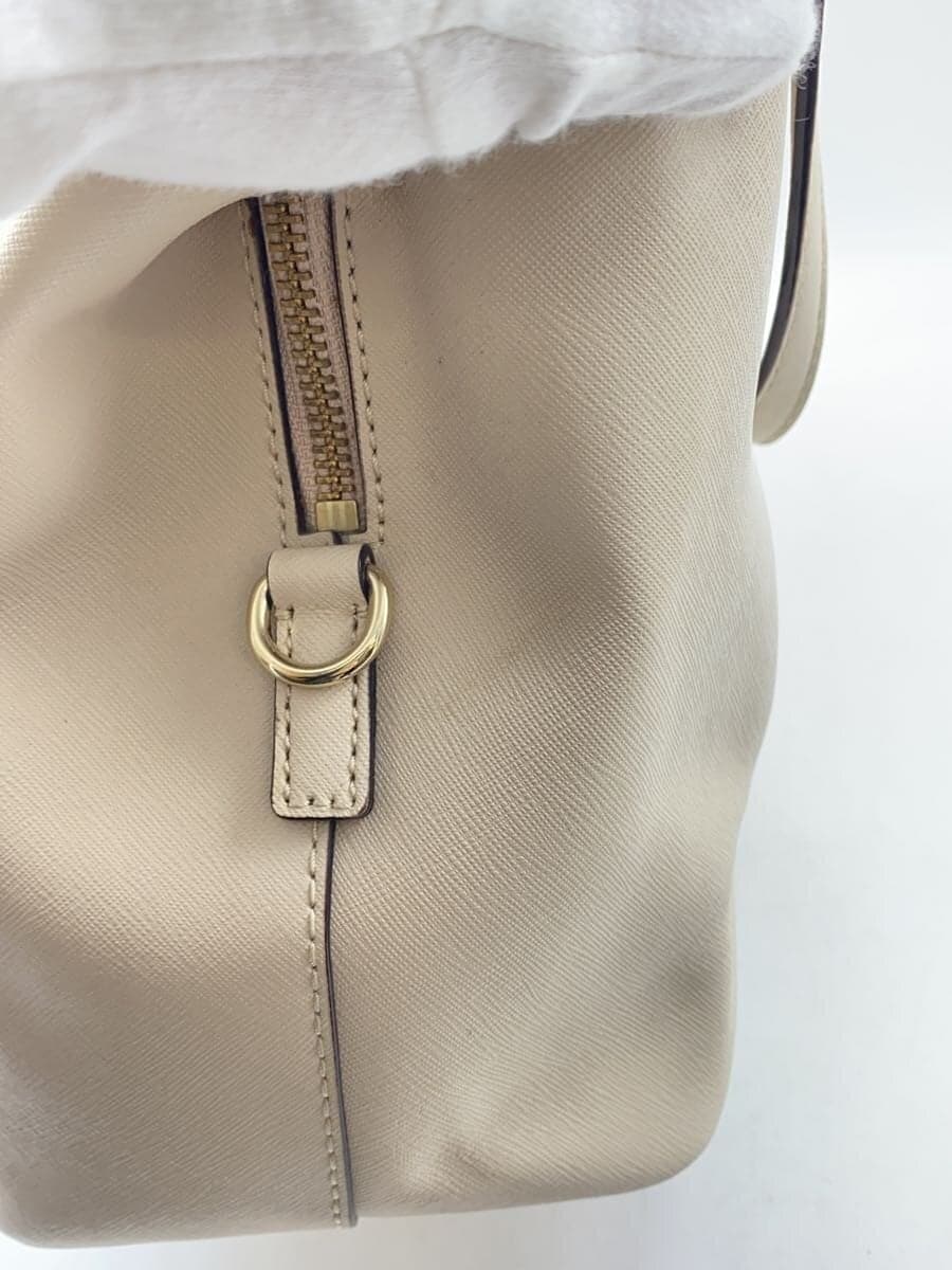 kate spade new york Handbag Leather BEG Solid WKRU3930 9