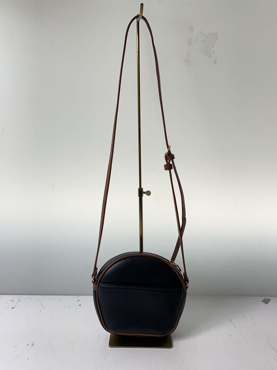 Samantha Thavasa Shoulder Bag Faux Leather BLK Solid 3