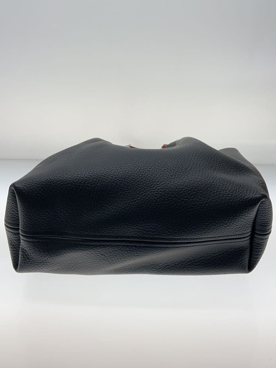 Hender Scheme bag leather black plain 4