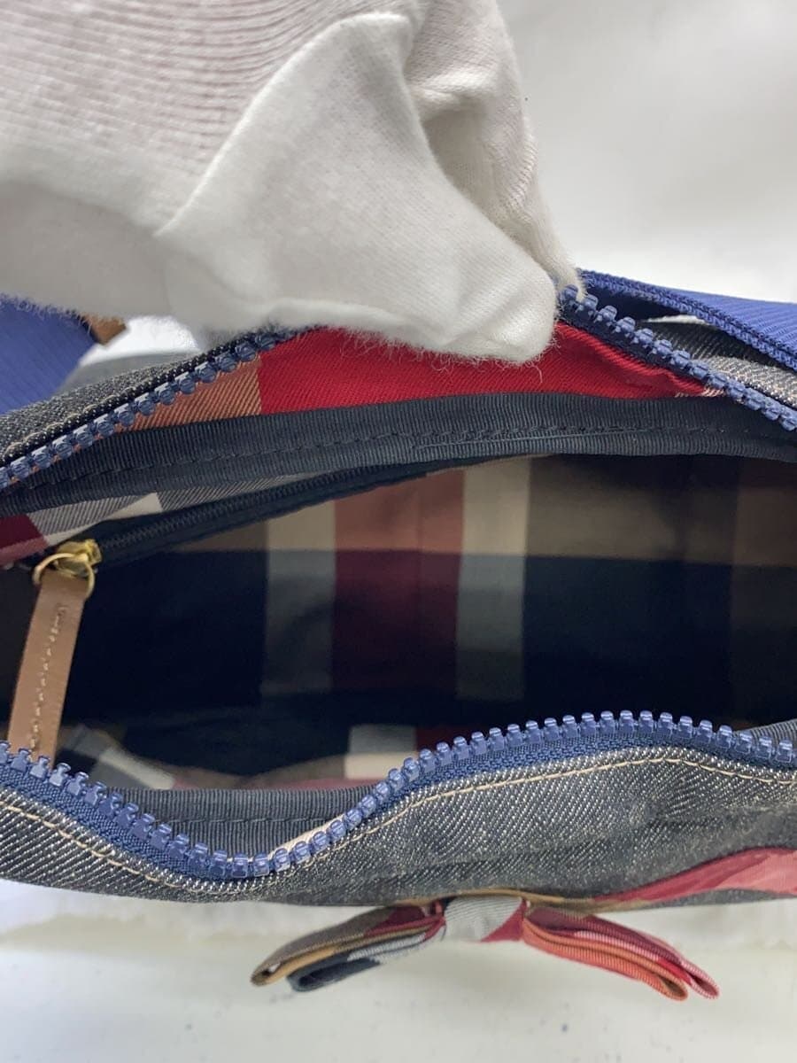 BLUE LABEL CRESTBRIDGE Shoulder Bag Canvas Gray 6