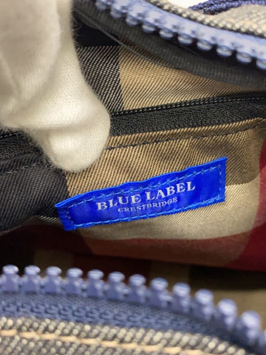 BLUE LABEL CRESTBRIDGE Shoulder Bag Canvas Gray 8