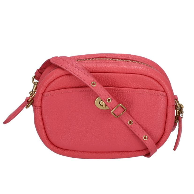 COACH Coach Pebble Leather Shoulder C4813 D21** Coach SA Rank 21Used C4813