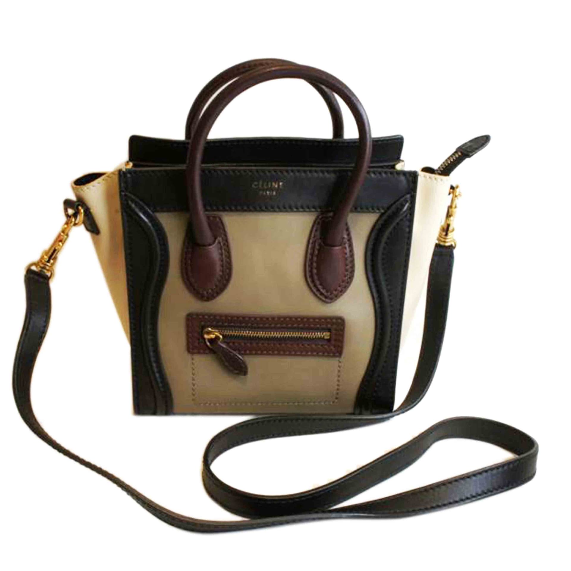 CELINE Celine Luggage Nano Shopper Multicolor2-Way A Grade 92