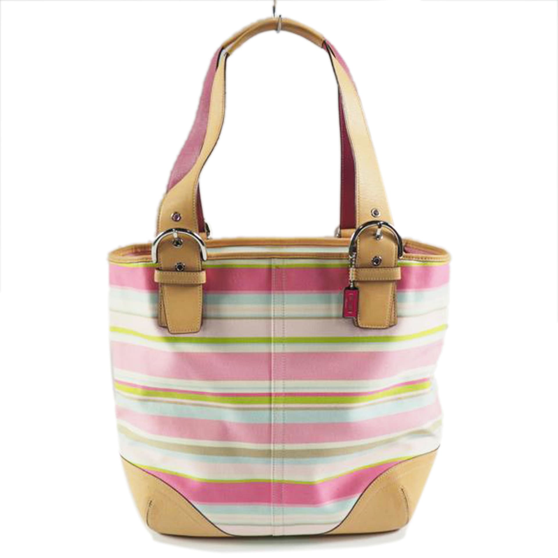 COACH Tote Canvas 5175 M05* COACH B Grade 19