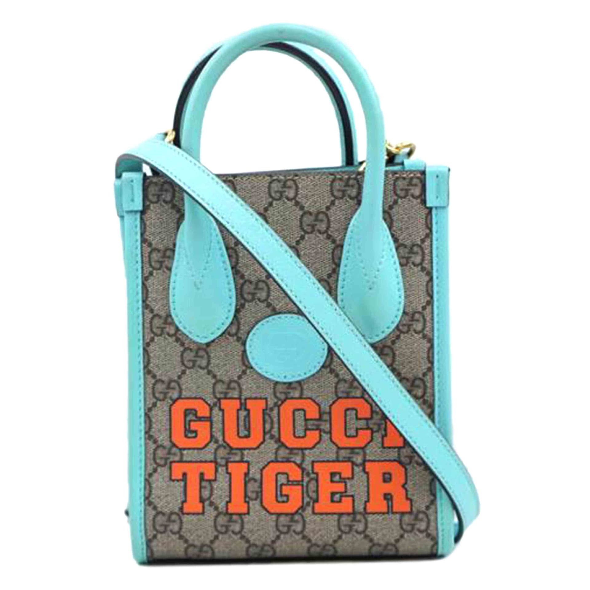 GUCCI Interlocking G Mini Handbag 671623 525*** A Rank 67Used 671623