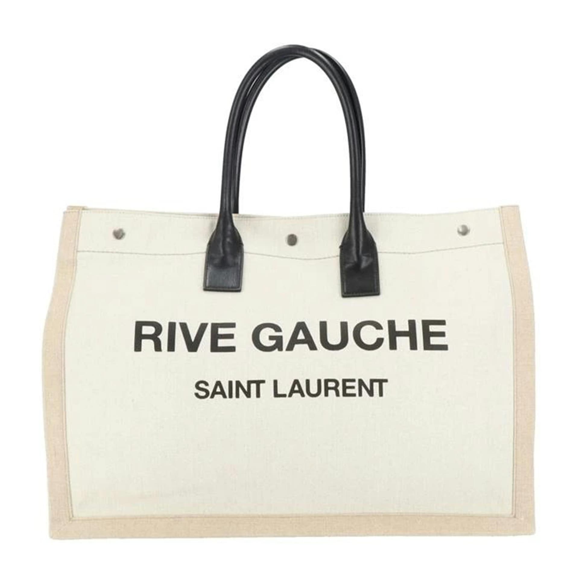 SAINT LAURENT Rive Gauche Tote Bag 4992909J52D A Rank 09 [Used] 4992909J52D