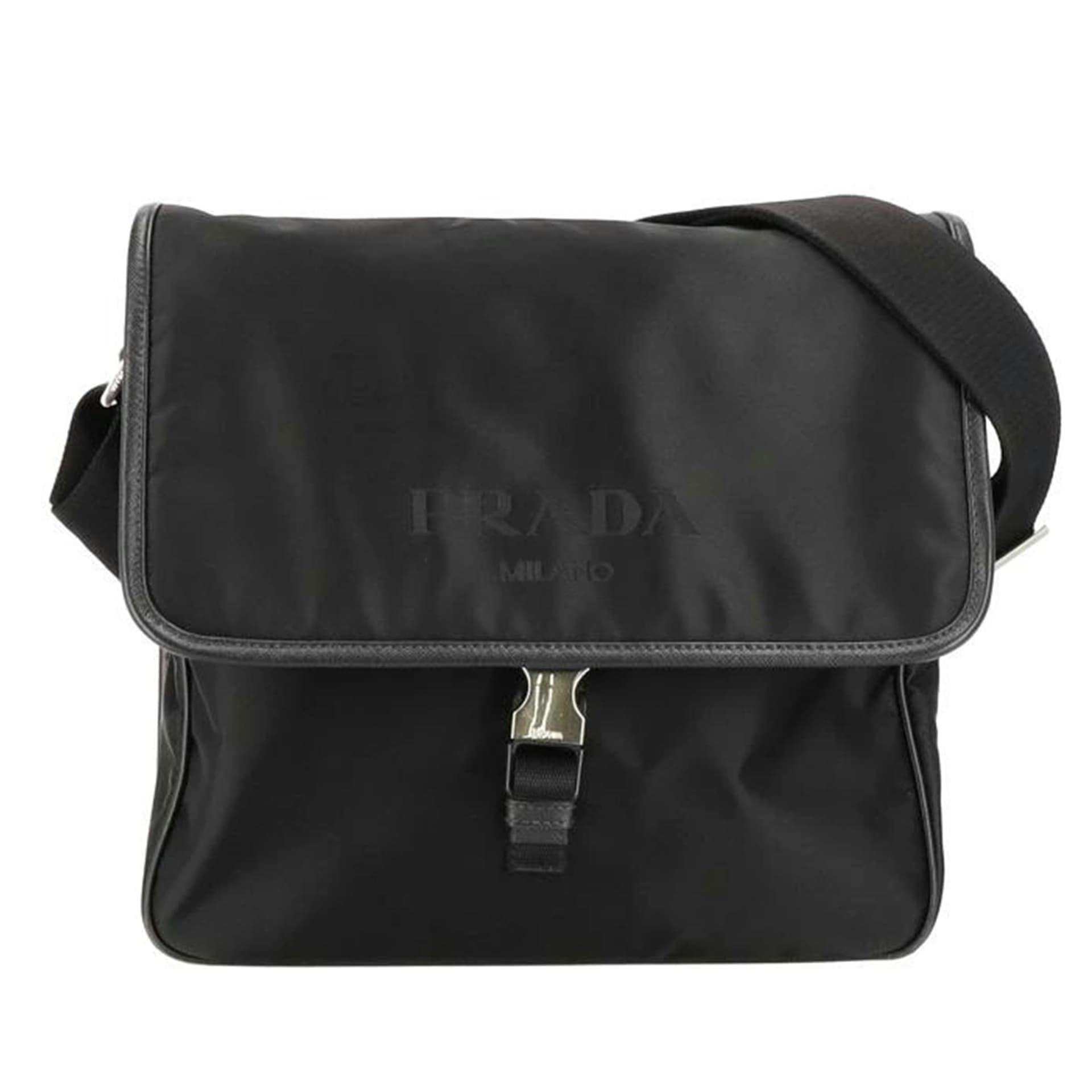 PRADA Tessuto Messenger Bag AB Rank 85Used