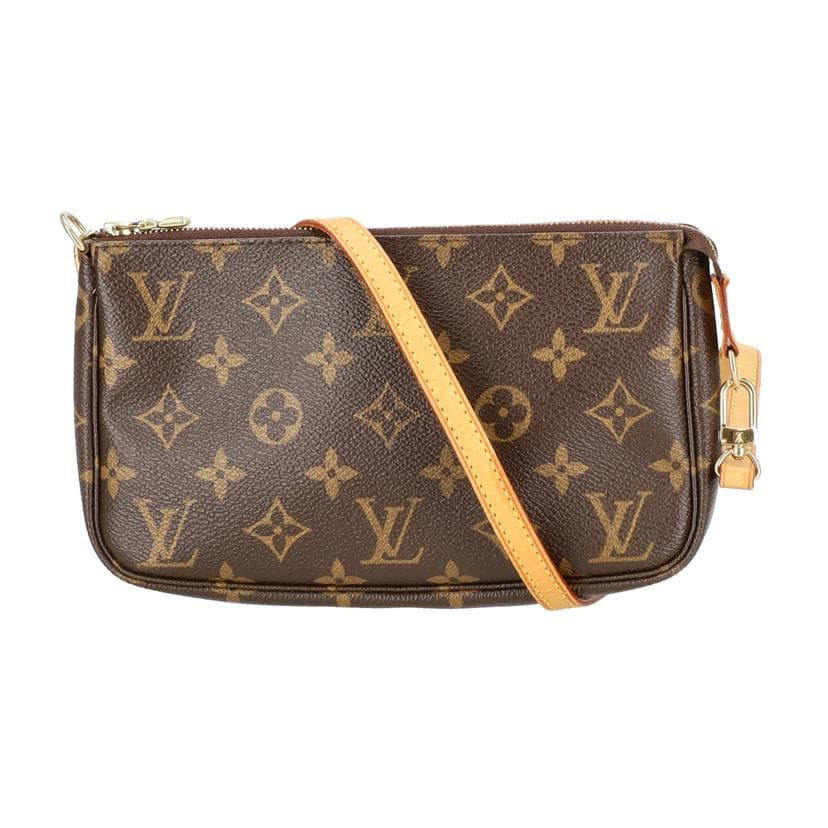LOUIS VUITTON Pochette Accessoires Monogram Long Shoulder M51980 CA0*** AB Grade 94