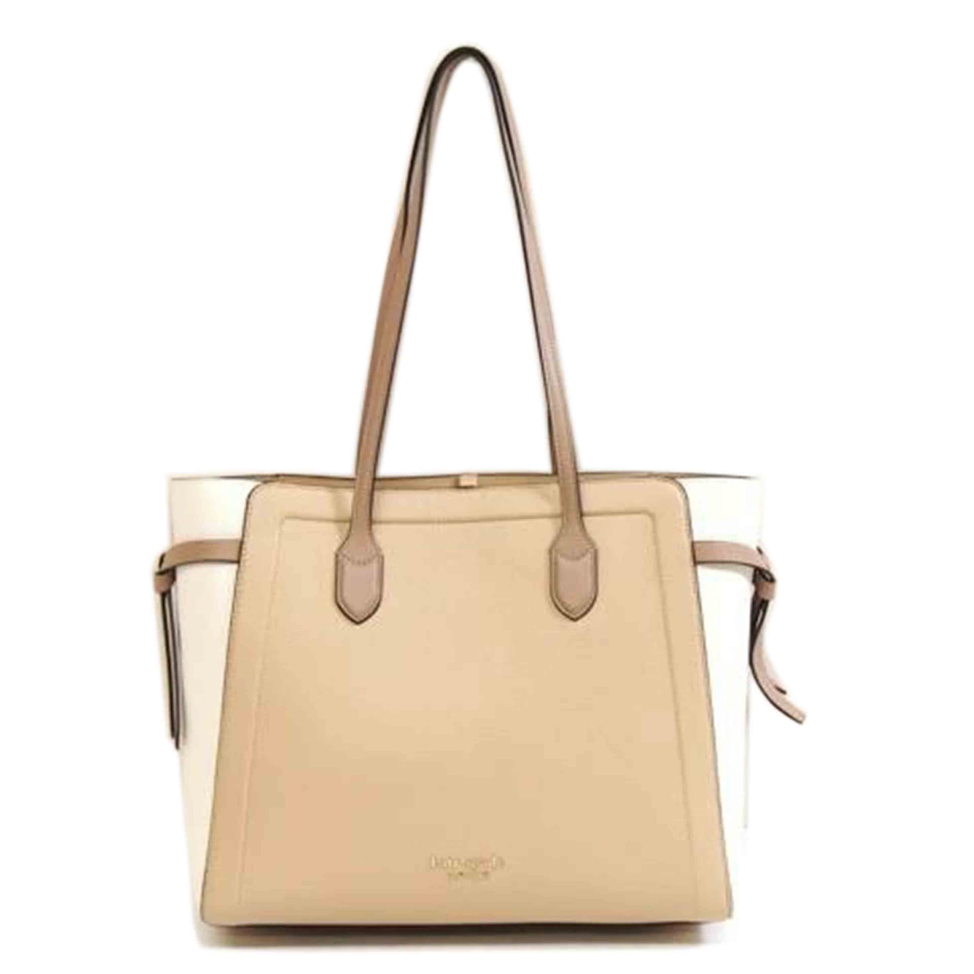 Kate Spade Knot Color Block Pebble Leather Large Tote SA Rank 71 [Used]