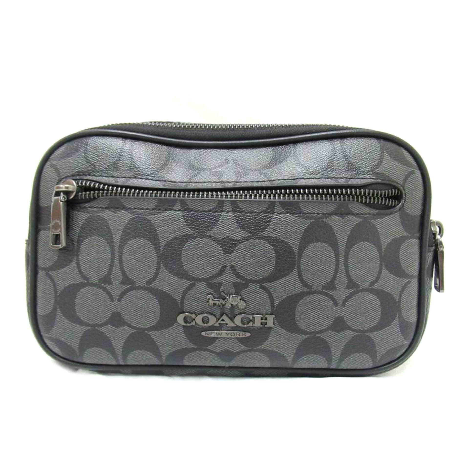 COACH Waist Bag Signature CJ506 M23** AB Grade 63