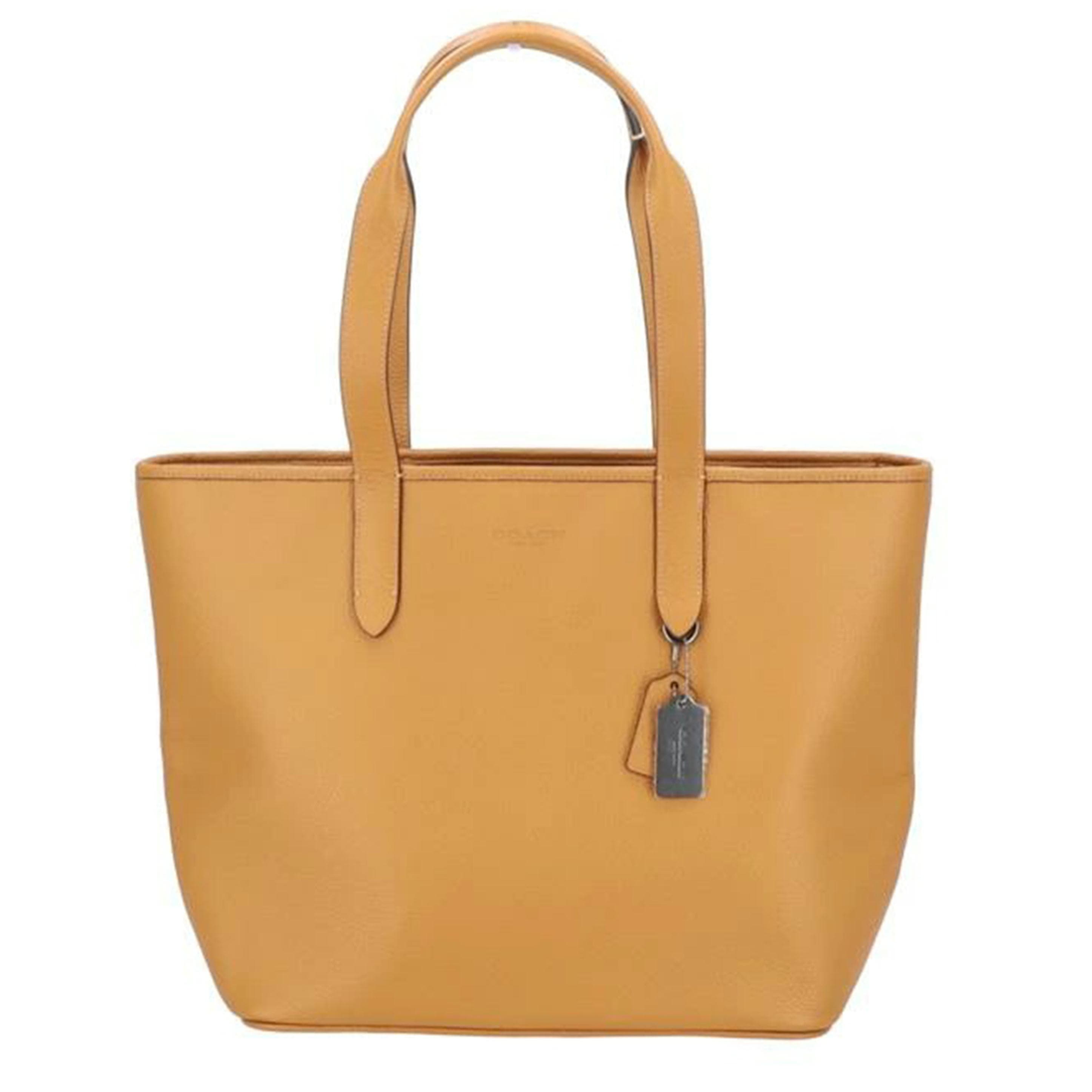 COACH Coach Salivan Tote Bag Leather C9876 Rank A 81 [Used] C9876