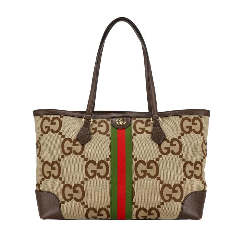 GUCCI Ophidia Jumbo GG Medium Tote 631685 498*** Rank B 78 [Used] 631685