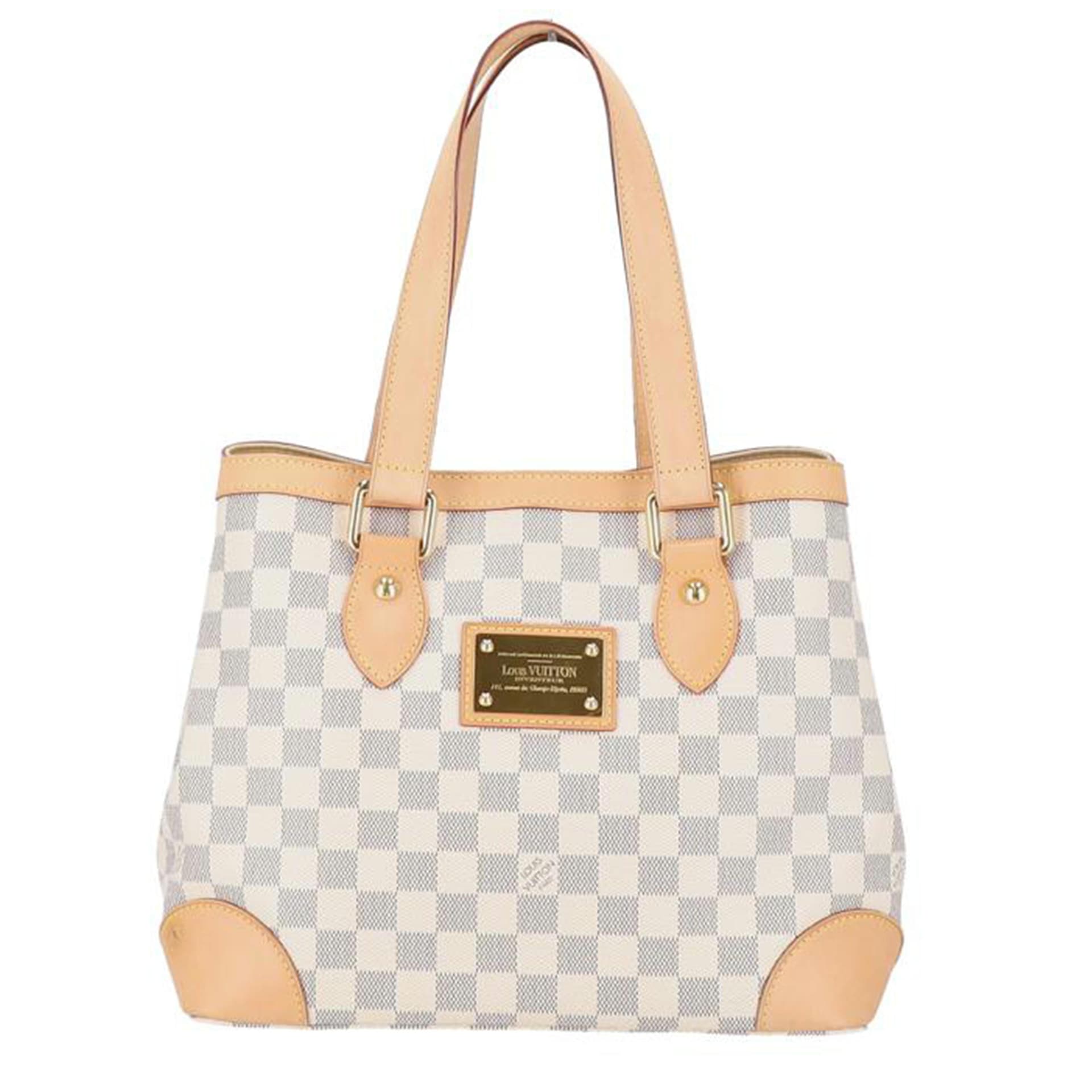 LOUIS VUITTON Hampstead PM Damier Azur N51207 CA4*** A Grade 22