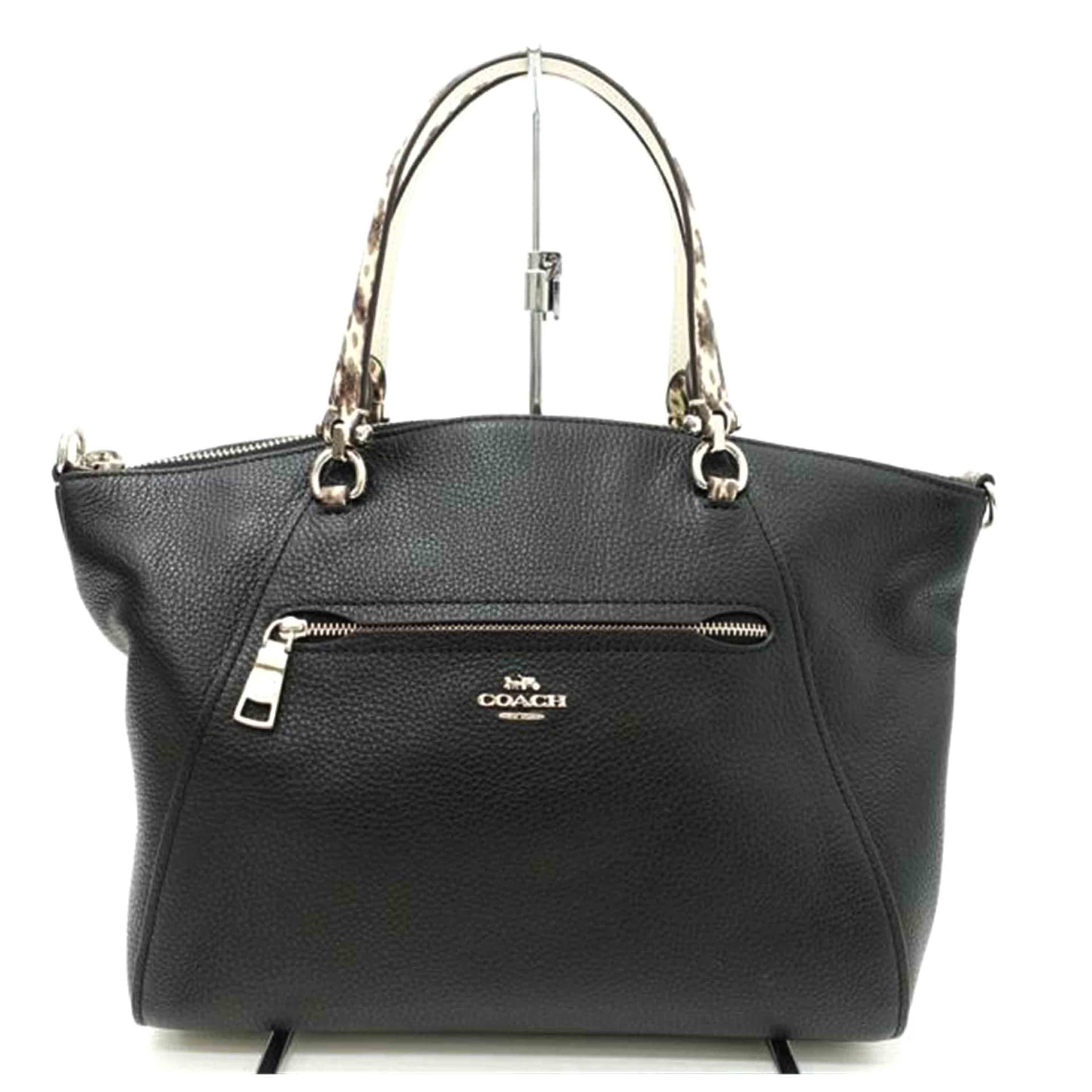 COACH Leather2-Way Handbag F88561 K19** A Grade 88